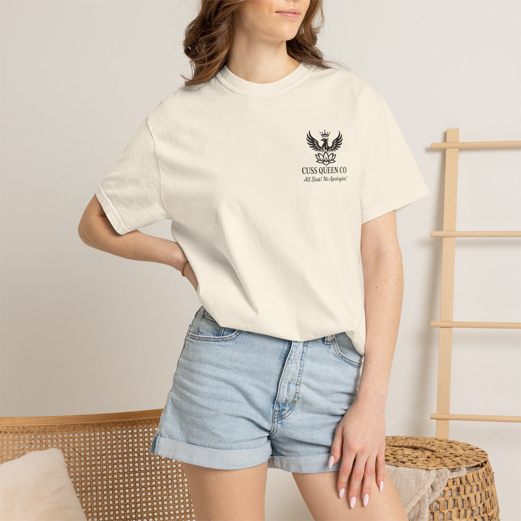 You’re Where You Fucking Need To Be T-shirt | Bold Graphic Back Print