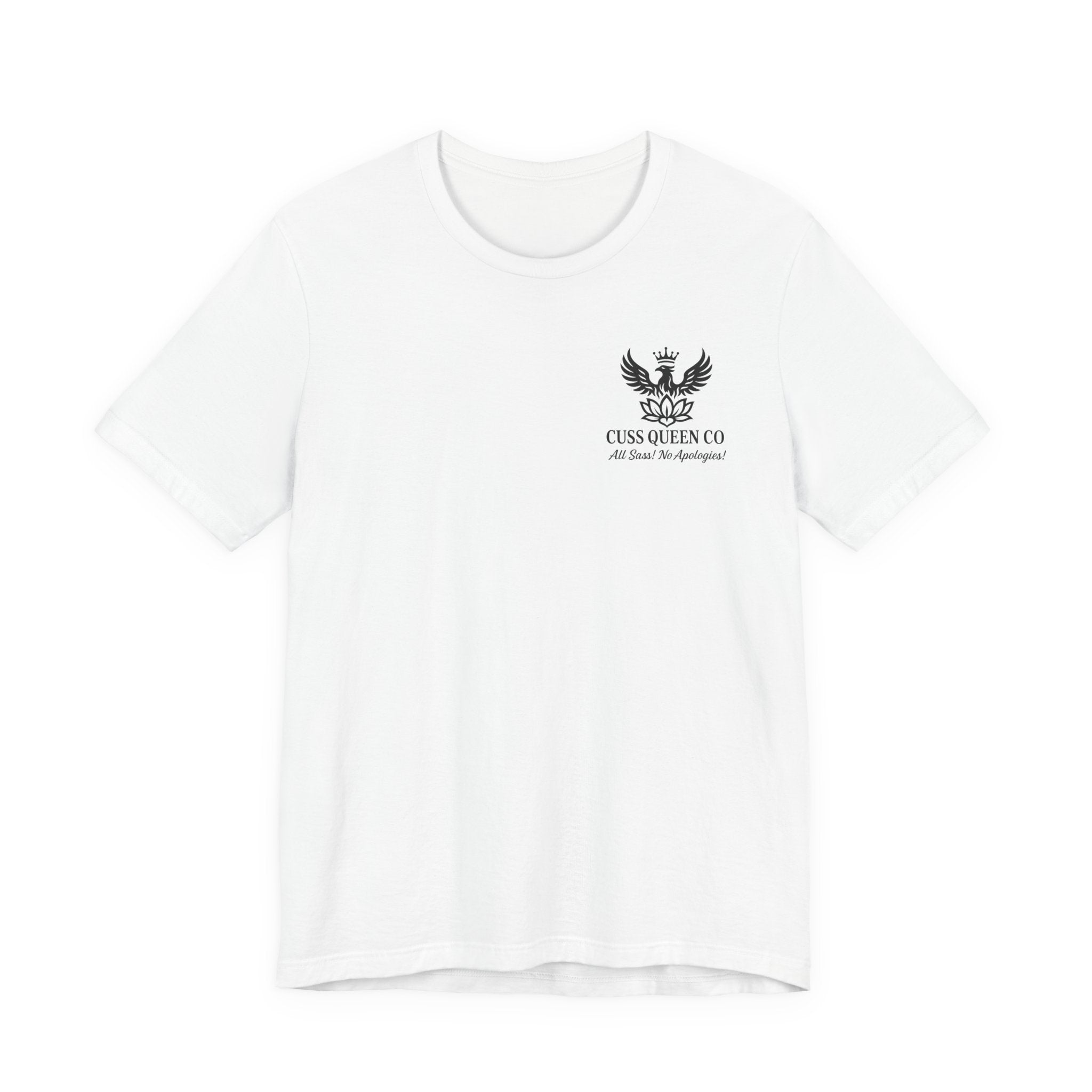 False Alarm graphic tee | Bold red text statement shirt