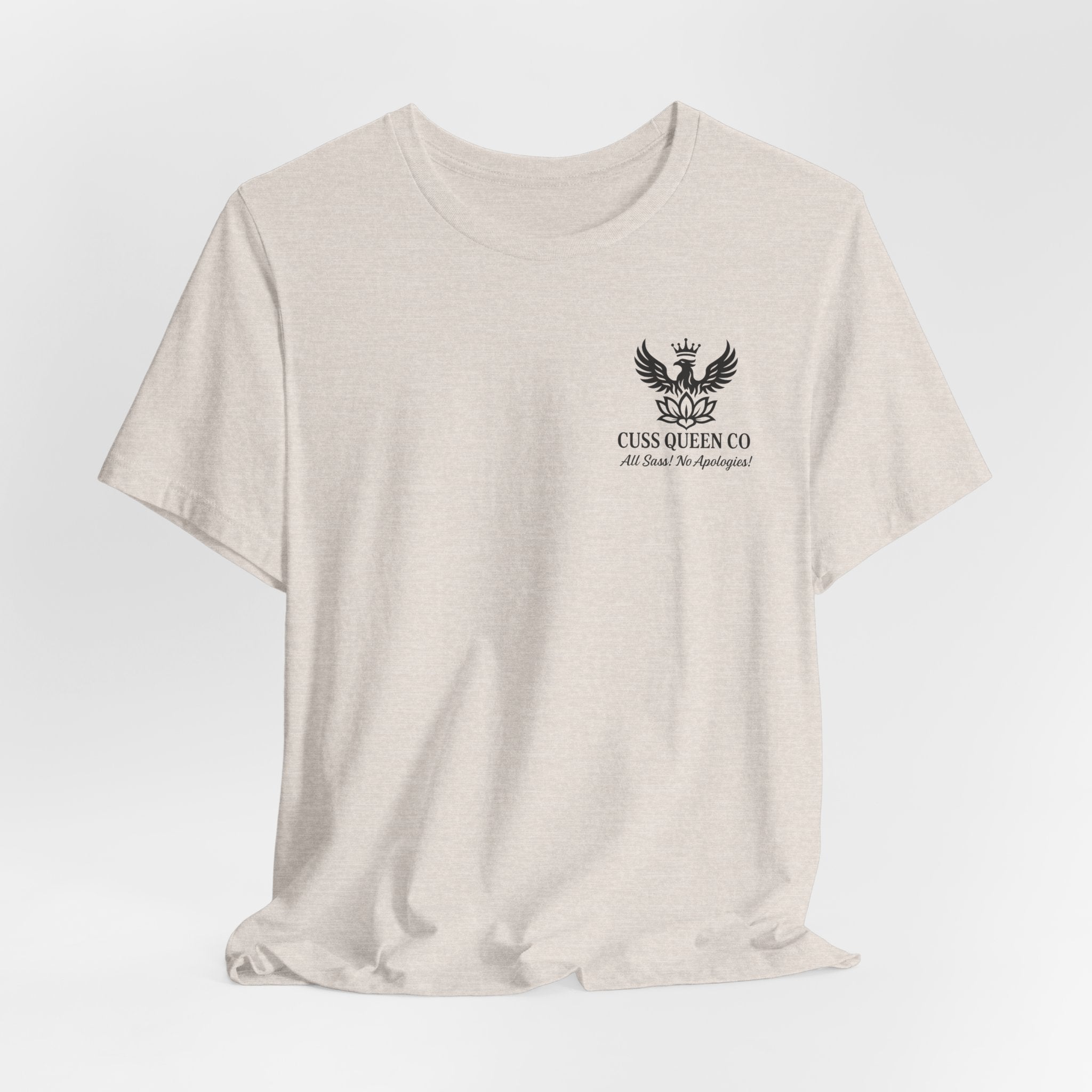 False Alarm graphic tee | Bold red text statement shirt