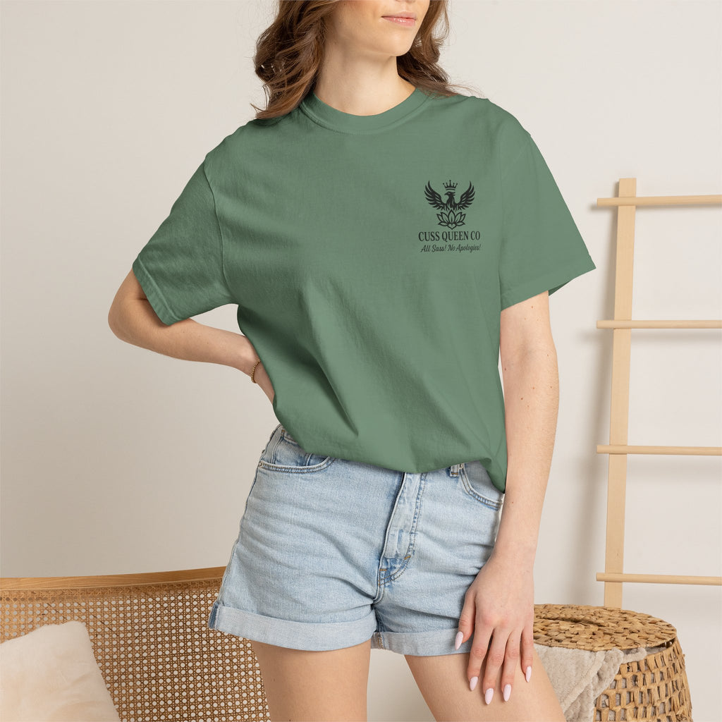 You’re Where You Fucking Need To Be T-shirt | Bold Graphic Back Print