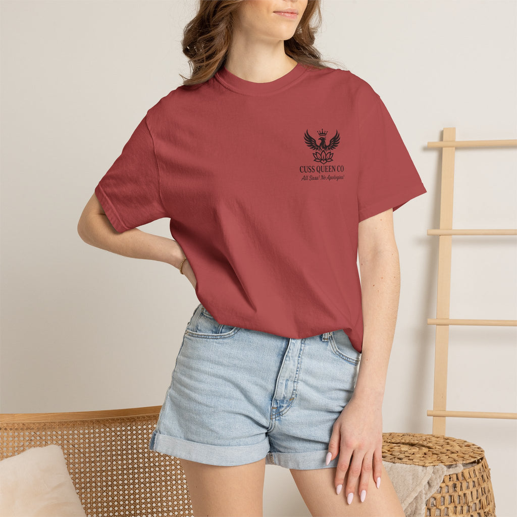 You’re Where You Fucking Need To Be T-shirt | Bold Graphic Back Print