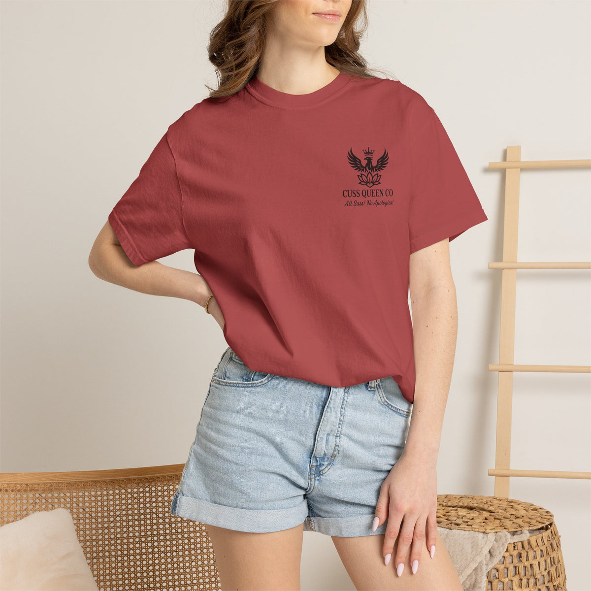 You’re Where You Fucking Need To Be T-shirt | Bold Graphic Back Print